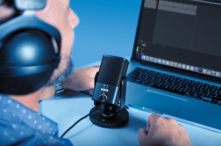 Microphone Rode NT-USB Mini USB giảm thiểu tiếng ồn
