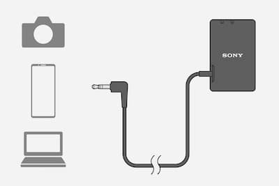 Sony ECM-W3S được trang bị cổng kết nối đa năng