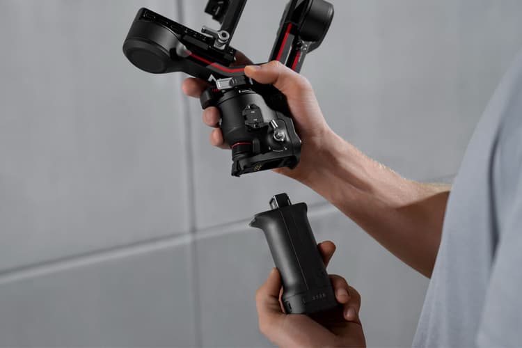 DJI BG21 Grip có thiết kế Quick-Release
