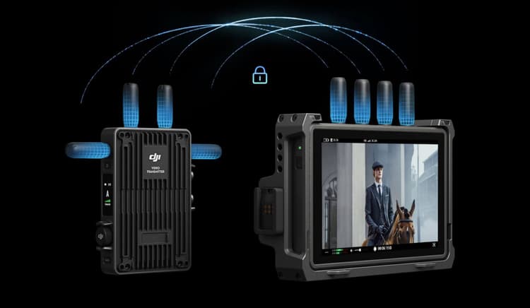 DJI Transmitter hỗ trợ liên kết và mã hóa AES 256-bit giúp bảo mật dữ liệu an toàn