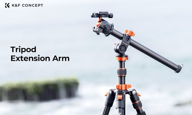 K&F Concept trụ xoay đa góc cho Tripod