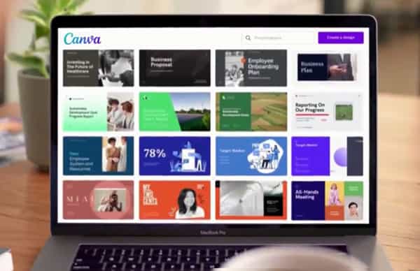 Phần mềm chỉnh sửa hình ảnh trên máy tính Canva vô cùng dễ sử dụng