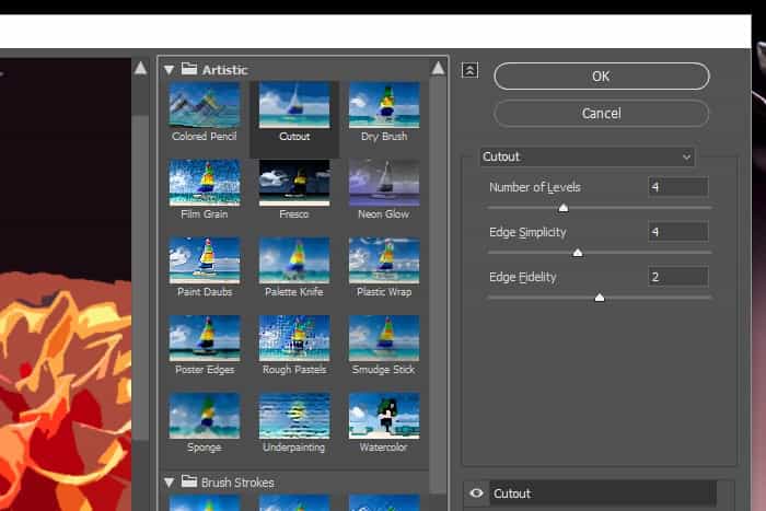 Photoshop sở hữu thư viện nhiều bộ lọc