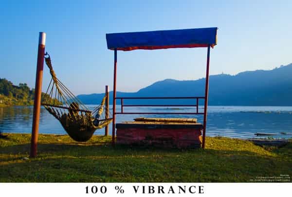 Vibrance tăng cường những màu còn nhạt