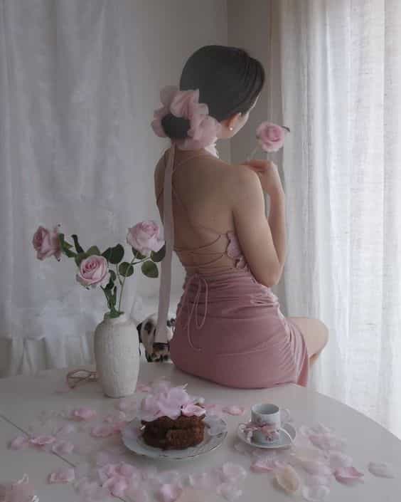 Cách chụp ảnh với hoa tại nhà