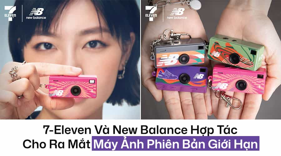 7-Eleven Và New Balance Hợp Tác Cho Ra Mắt Máy Ảnh Phiên Bản Giới Hạn
