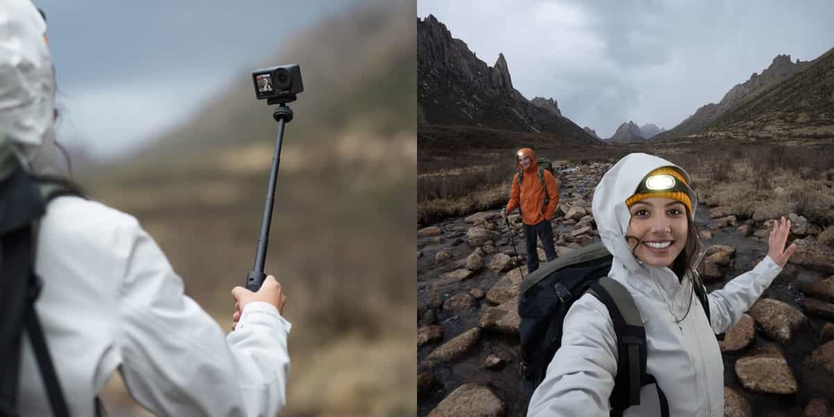Cài đặt ánh sáng yếu cho vlogging