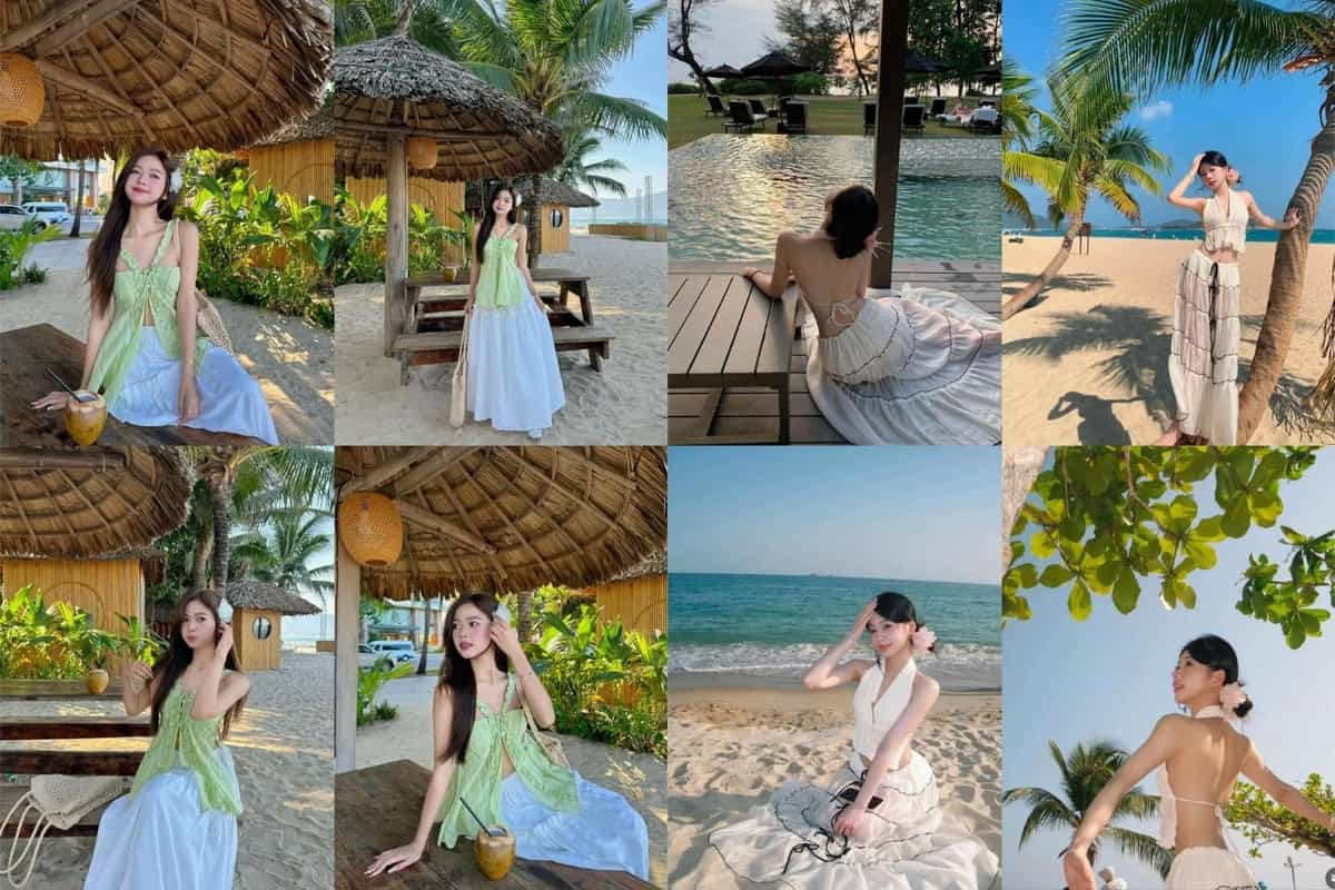 Đa dạng phong cách tạo dáng chụp ảnh biển cho nữ