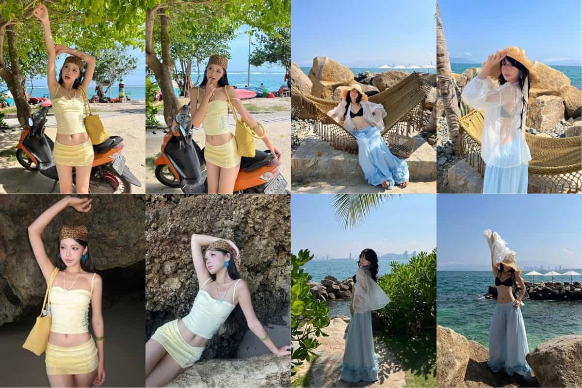 Cách tạo dáng chụp ảnh biển cho nữ dễ thương