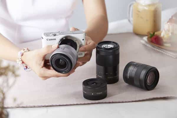 Kiểm tra ống kính cũ - Lắp ống kính vào body để kiểm tra