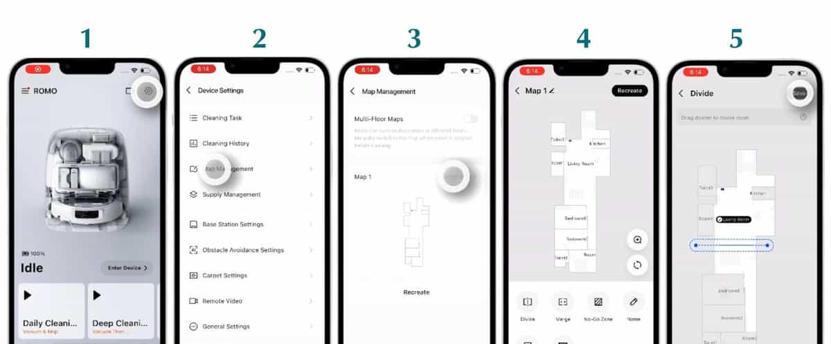 Thực hiện điều chỉnh nếu bản đồ chưa chính xác