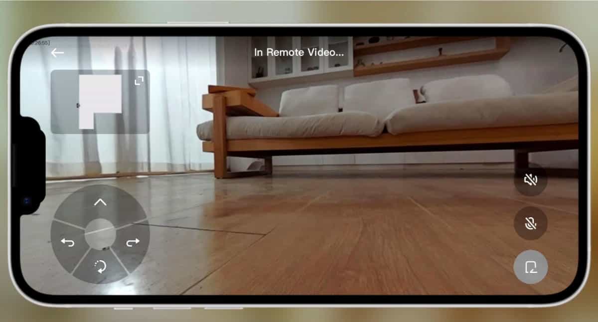 Điều khiển DJI ROMO bằng màn hình điện thoại