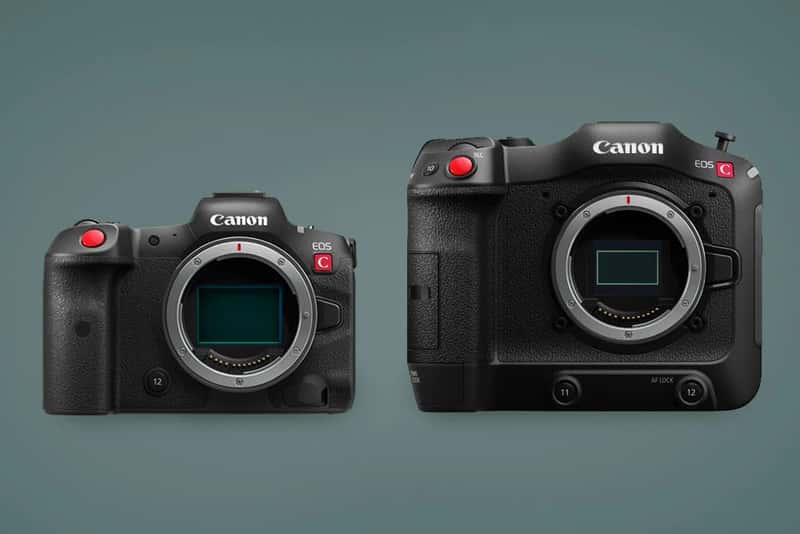 Canon EOS C70 và R5 C