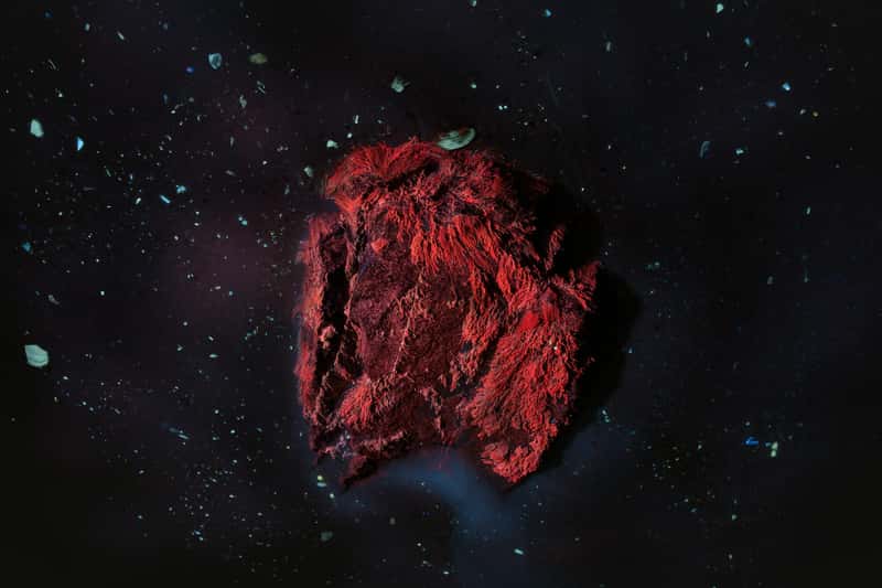 "Cosmic Chlorophyll" - Bức ảnh đạt giải Chung kết hạng mục Nghệ thuật Thiên nhiên