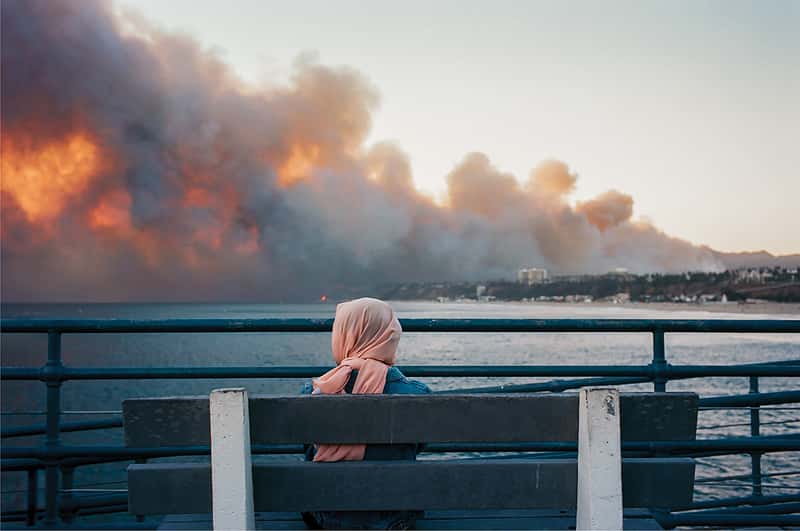 Eyes on the Palisades Fire