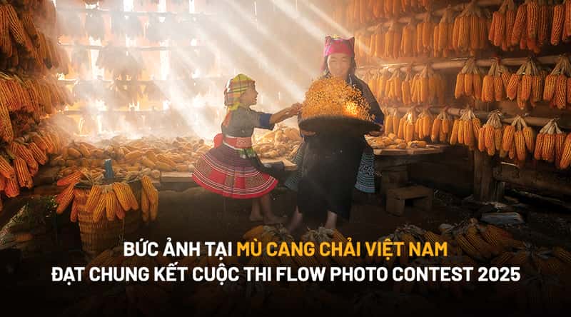 Bức Ảnh Tại Mù Cang Chải, Việt Nam Đạt Chung Kết Cuộc Thi Flow Photo Contest 2025