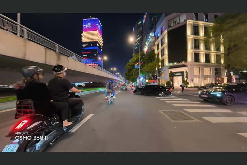 DJI Osmo 360 II cải thiện khả năng quay đêm với Super Night 2.0