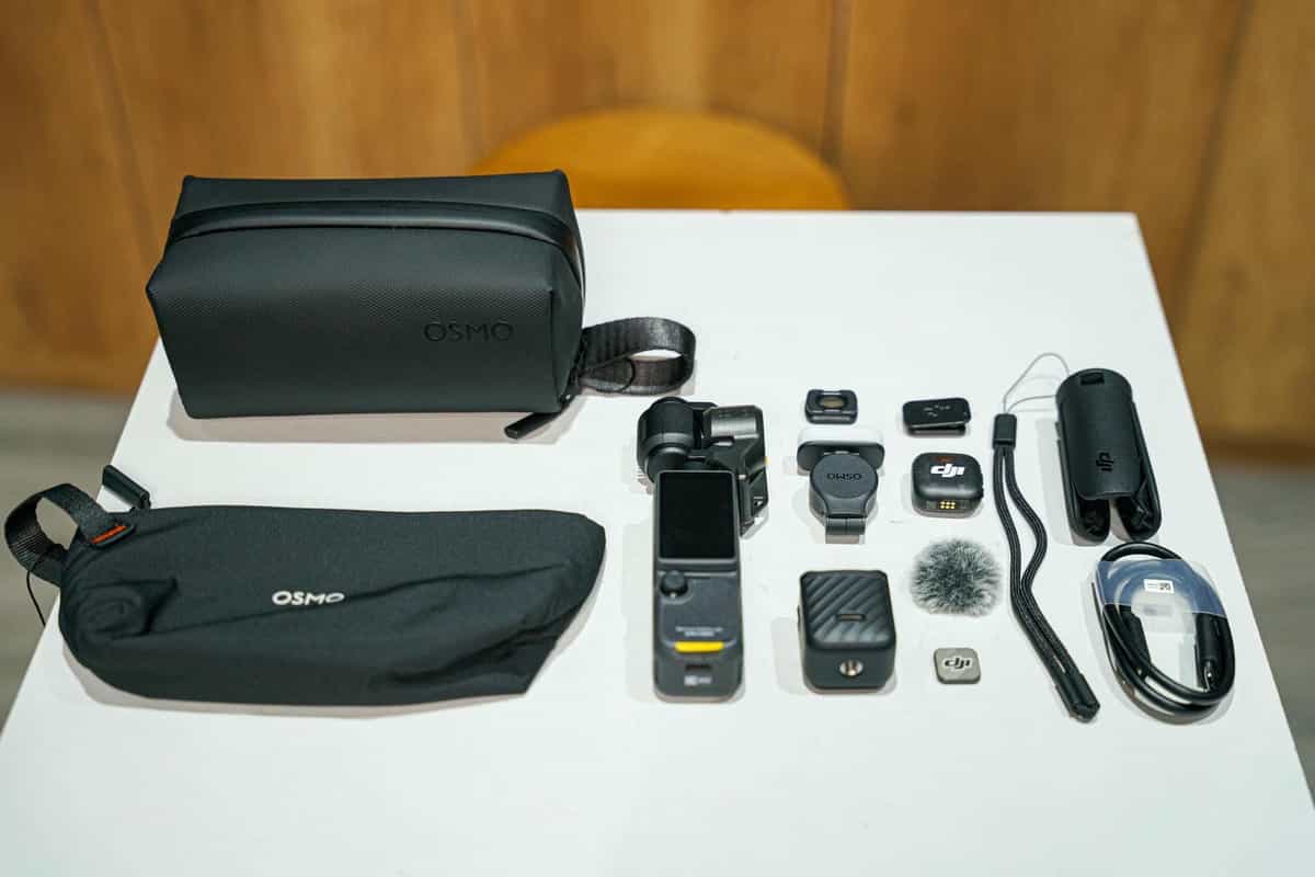 DJI trang bị hệ phụ kiện đa dạng trên Pocket 4
