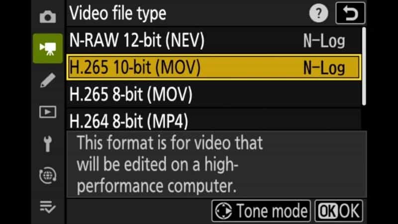 Review khả năng quay video