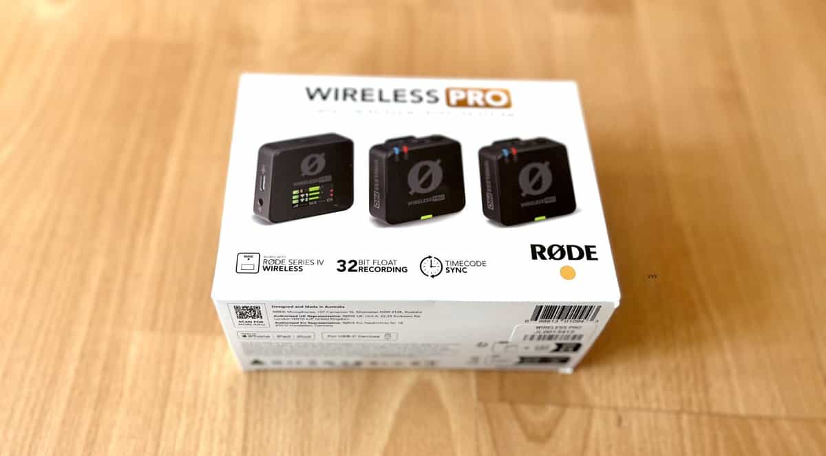 Tổng quát Rode Wireless Pro