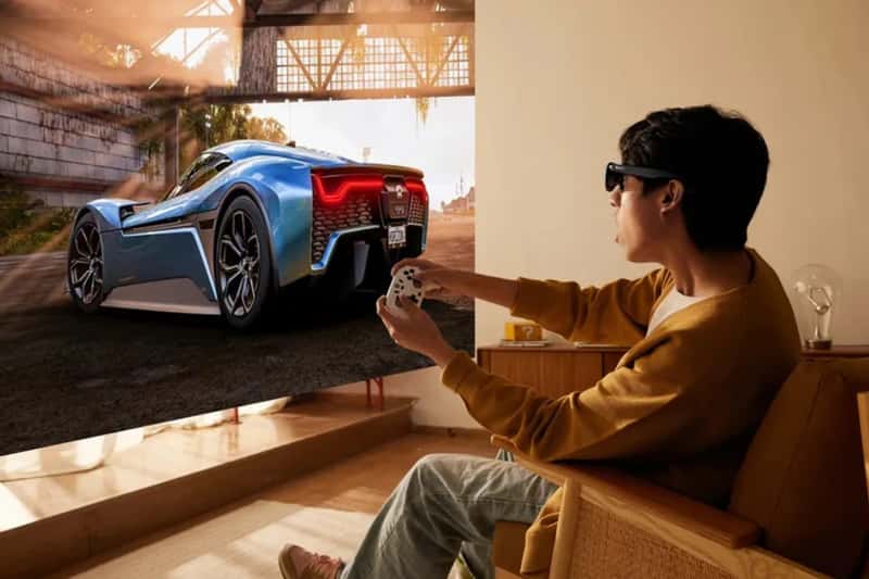 Chất lượng hiển thị trên Rokid Max 2 khá ấn tượng