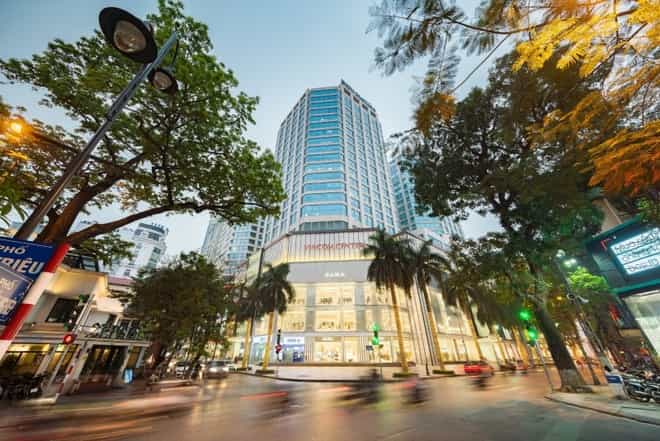 Vincom Bà Triệu nằm ở vị trí đắc địa ở Hà Nội