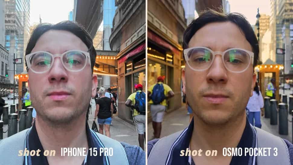 DJI Pocket 3 vs iPhone: Pocket 3 xóa phông ấn tượng hơn iPhone