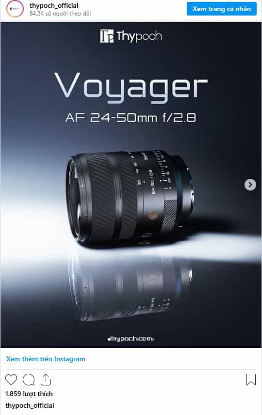 Thypoch Voyager AF 24-50mm f/2.8