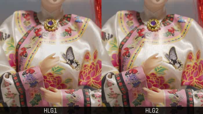 Các biến thể HLG dành cho chuẩn HDR