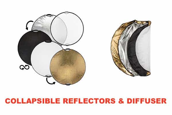 Bộ khuếch tán (diffuser) và tấm hắt sáng (reflector) rất phù hợp sử dụng trong những shoot chụp ngoài trời và trong nhà.