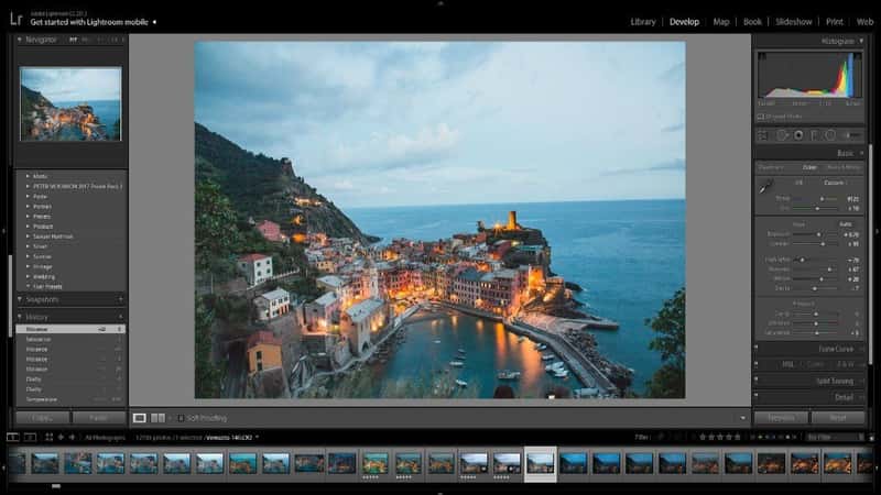 lightroom có khả năng xử lý ảnh RAW