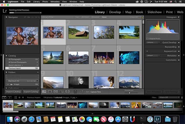 lightroom quản lý hình ảnh thông minh
