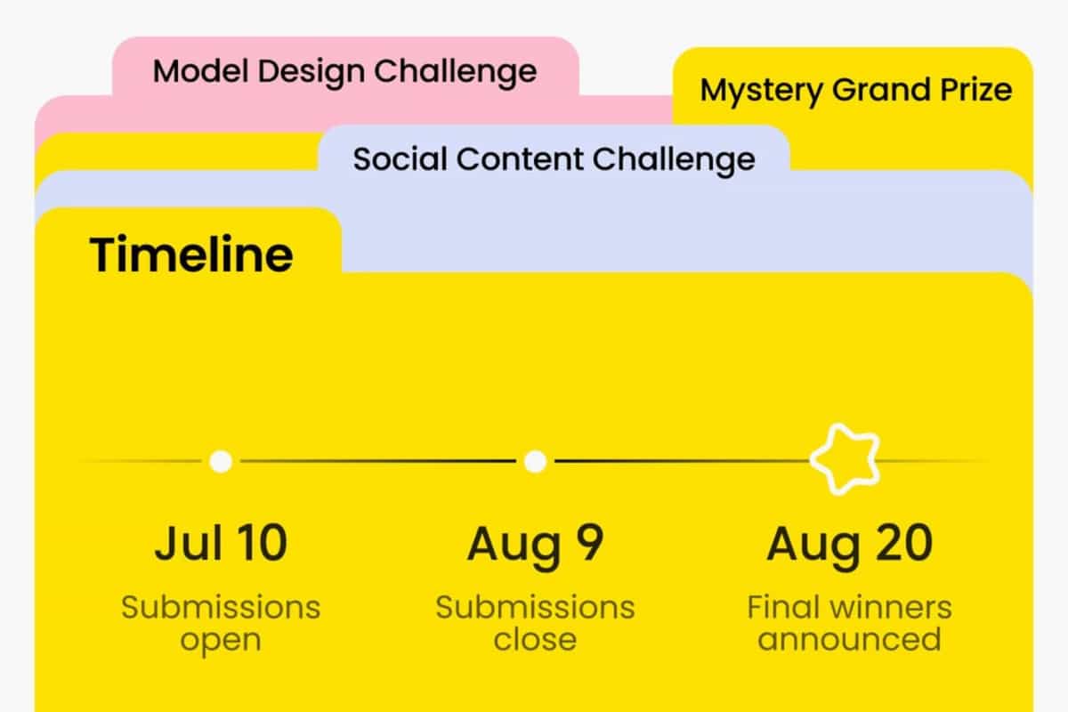 Luna Ultra Design Challenge vẫn đang diễn ra từ nay đến ngày 9/8