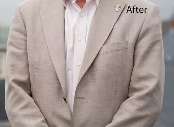 hình ảnh thu được sau khi loại bỏ Moiré trong Lightroom