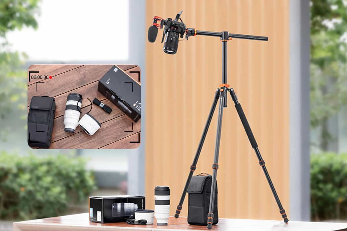 Tripod là giá đỡ có độ ổn định cao nhất trong các loại chân máy