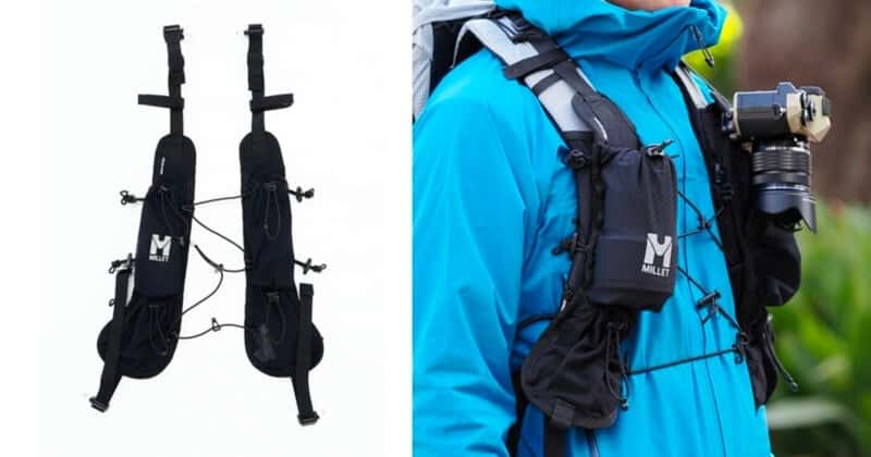 OM System hợp tác với Millet ra mắt túi đeo ngực Photo Pocket
