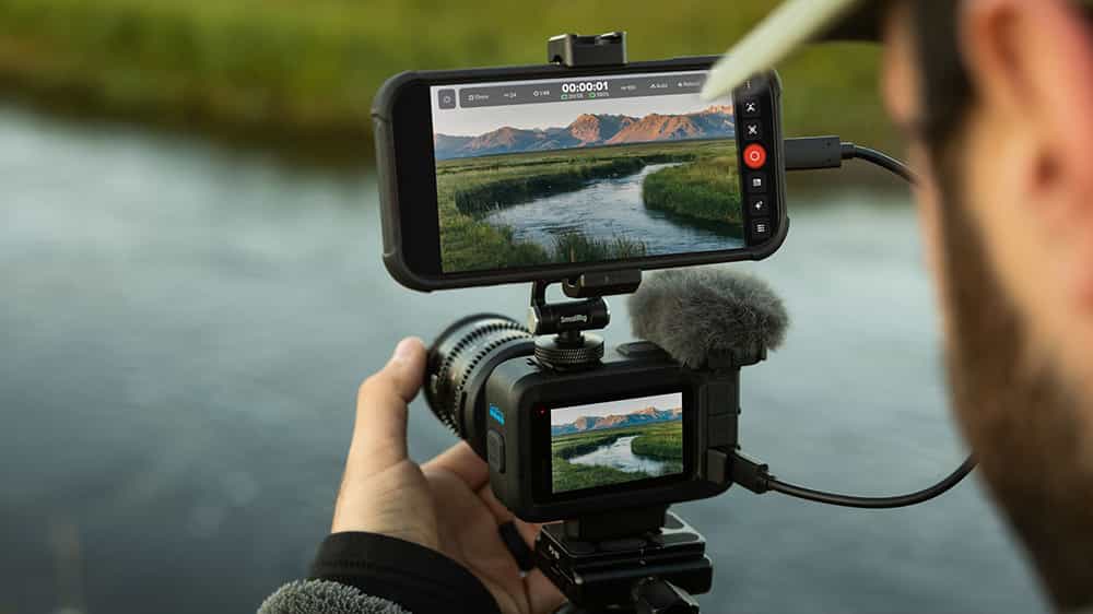 GoPro Mission 1 Pro ILS thay đổi ống kính
