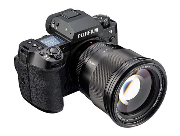 Lens có thiết kế tương thích với máy ảnh fujifilm ngàm x