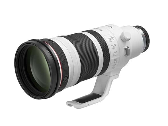 Lens Canon Tele RF 100-300mm F/2.8L IS USM được cấu tạo từ 23 thấu kính chia làm 18 nhóm