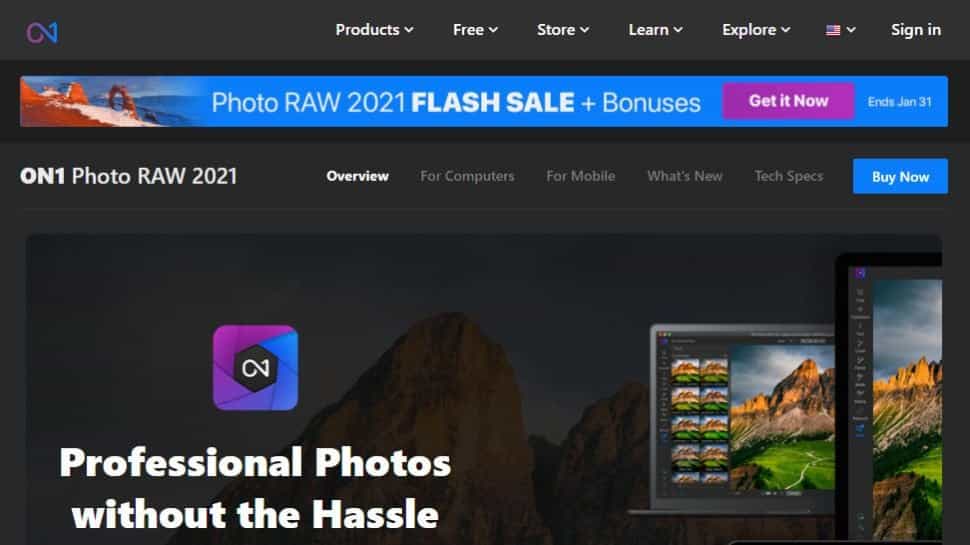 ON1 Photo RAW hoạt động như một plug-in cho lightroom và photoshop