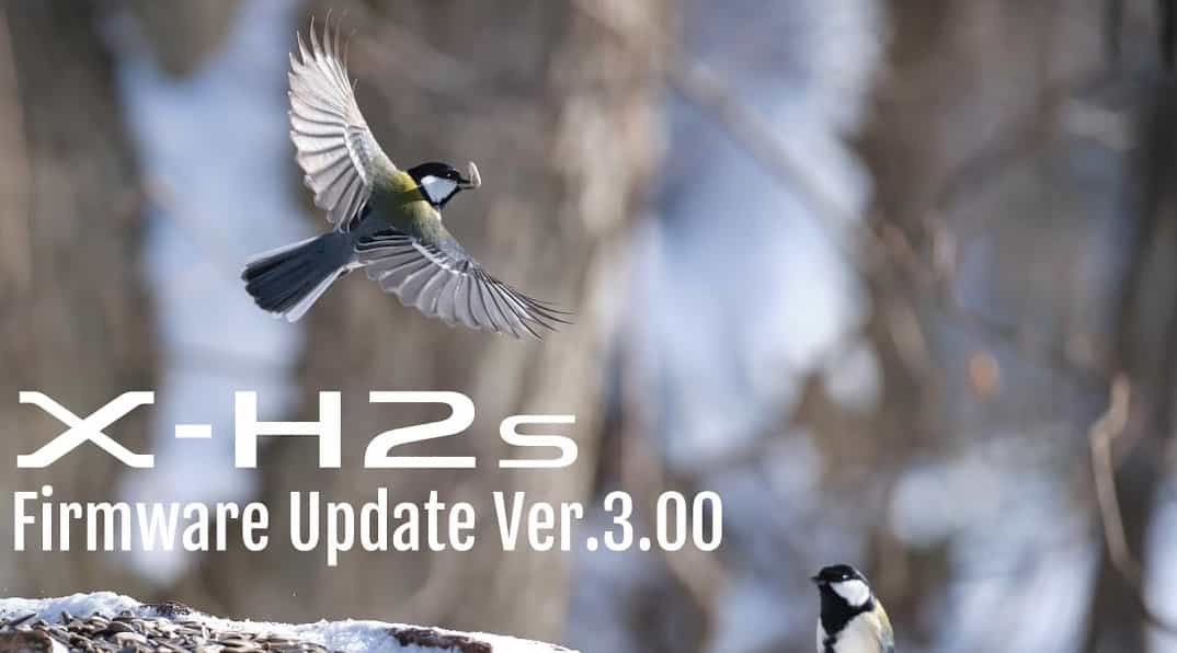 Cập Nhật Firmware Fujifilm X-H2S 3.00 Nâng Cấp Khả Năng Theo Dõi Flycam Và Côn Trùng