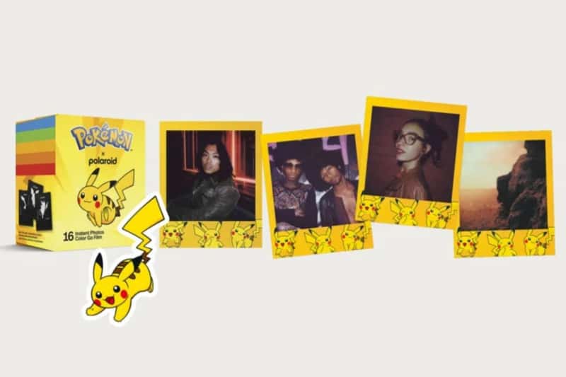 Phiên bản Pikachu và Sylveon đều sử dụng phim Polaroid Go