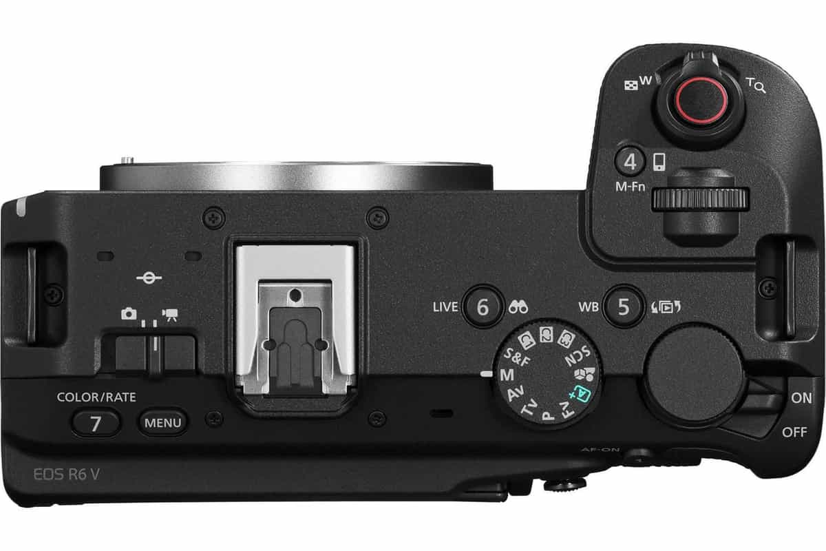 Canon EOS R6 V được ra mắt với nhiều chi tiết hữu ích