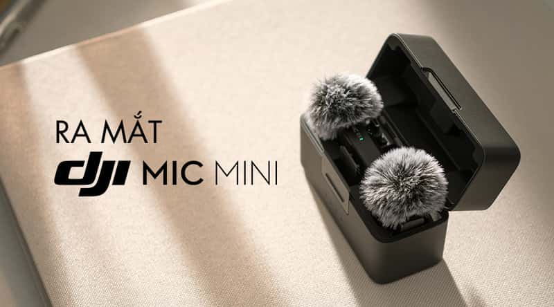 Ra Mắt DJI Mic Mini: Phiên Bản Nhỏ Gọn Hơn, Dễ Sử Dụng Hơn