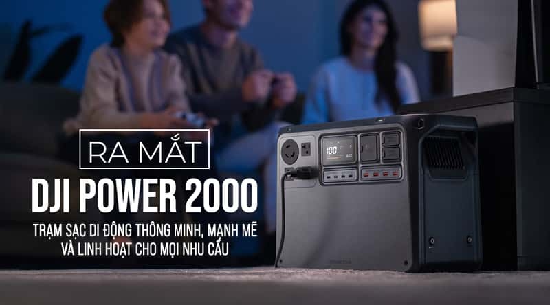 Ra Mắt DJI Power 2000: Trạm Sạc Di Động Thông Minh, Mạnh Mẽ Và Linh Hoạt Cho Mọi Nhu Cầu