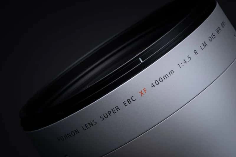 Fujinon XF400mm F/4.5 R LM OIS WR tích hợp hệ thống OIS