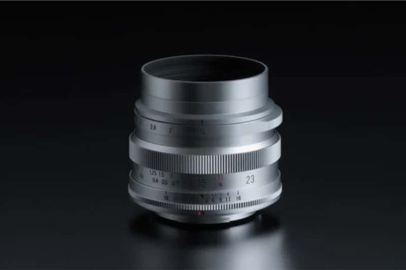 Voigtländer Nokton 23mm f/1.2 Aspherical Silver được ra mắt