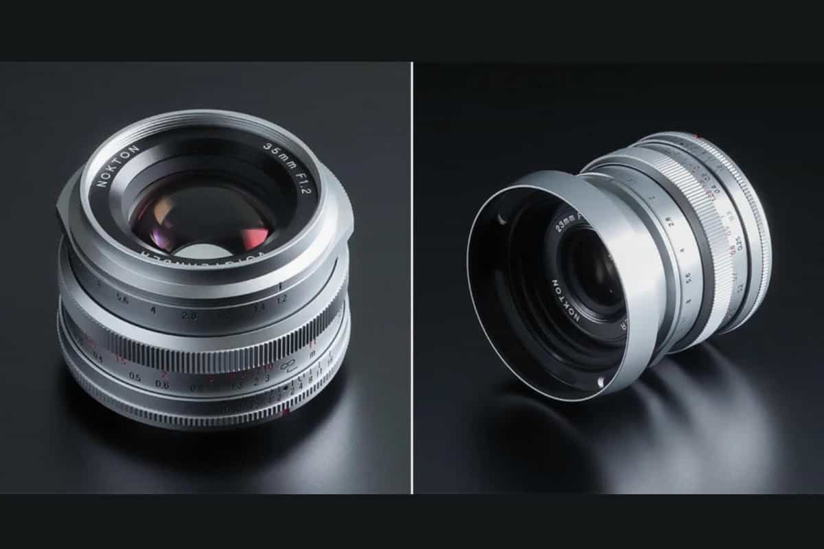 Ra mắt hai ống kính Voigtländer Nokton f/1.2 màu bạc cho Fujifilm X