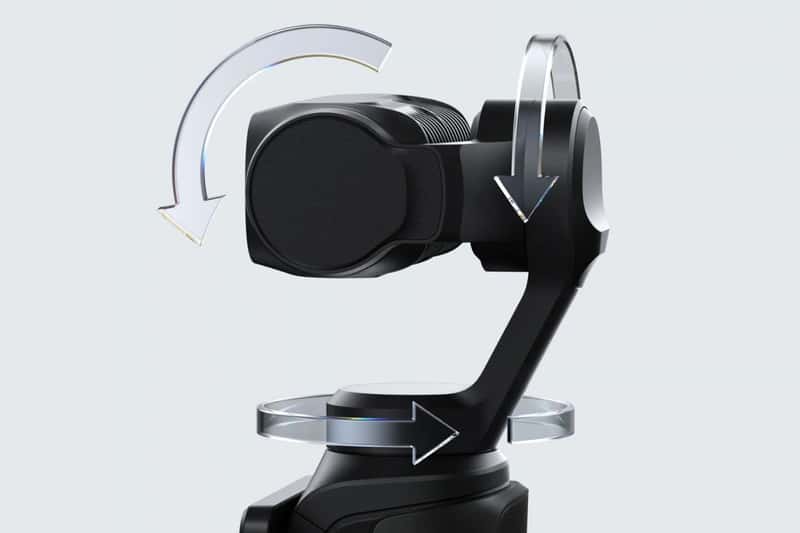 Insta360 Luna Ultra được trang bị gimbal cơ học 3 trục