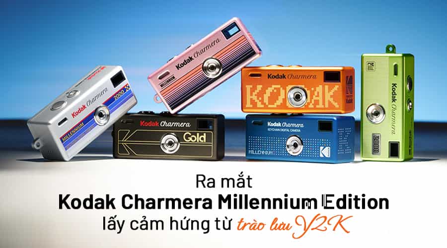 Ra Mắt Kodak Charmera Millennium Edition Lấy Cảm Hứng Từ Trào Lưu Y2K